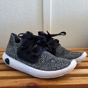 Under Armour Black and White Athletic Shoes